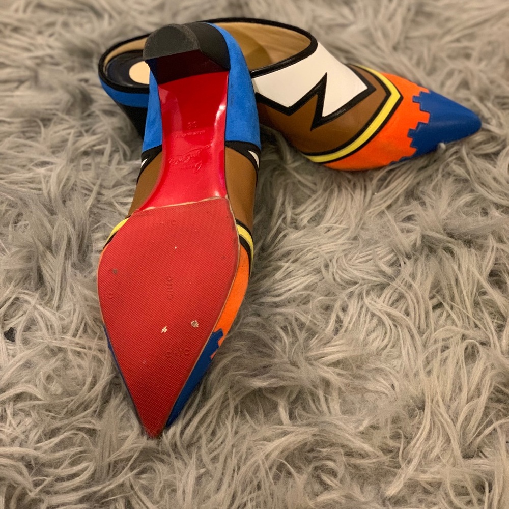 100% Authentic Christian Louboutin Mules SIZE 38